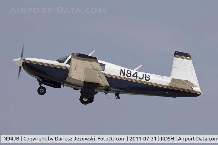 N94JB, 1979 Mooney M20K C/N 25-0265, Mooney M20K CN 25-0265, N94JB