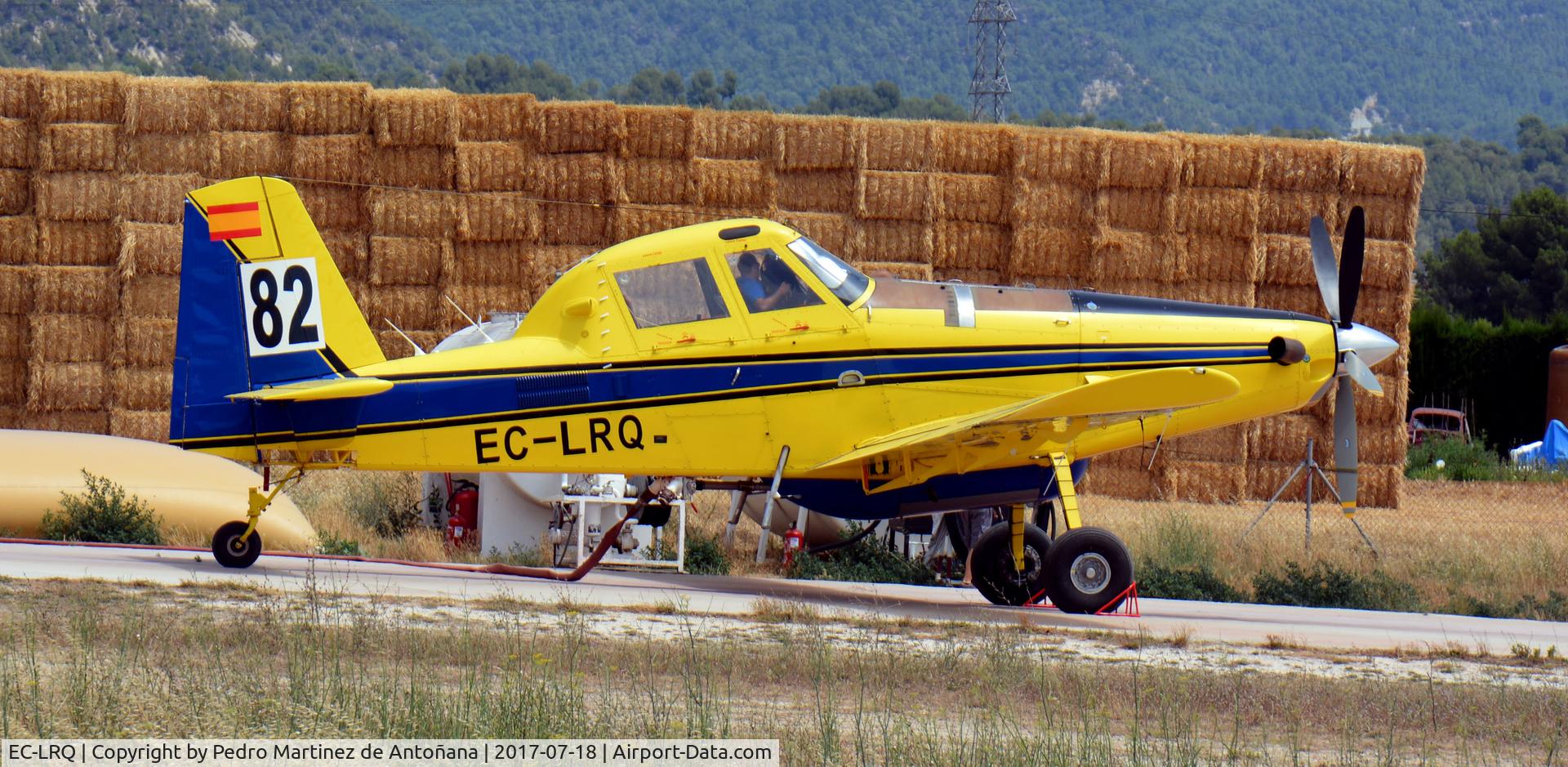 EC-LRQ, 2012 Air Tractor AT-802 C/N 802-0431, Aeródromo Ódena -  Barcelona  -  España