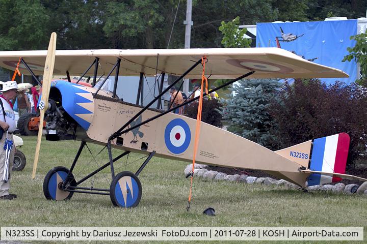 N323SS, 2007 Morane-Saulnier L Replica C/N 001, Morane Saulnier L CN 001, N323SS