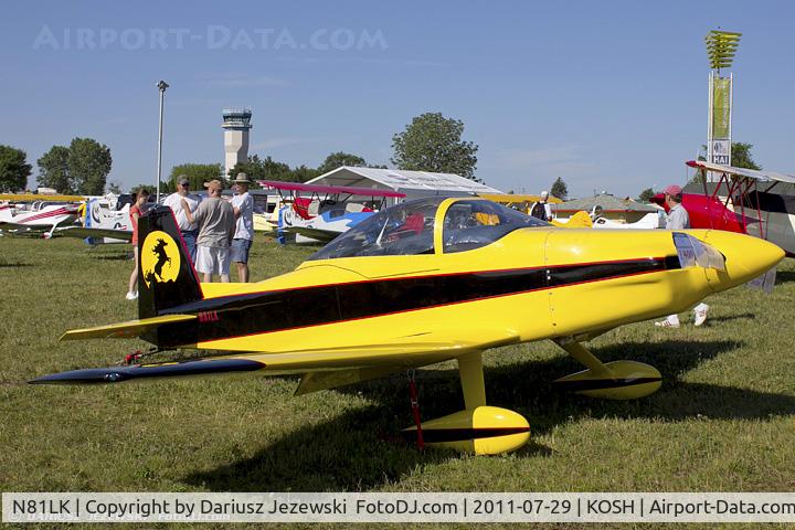 N81LK, 1981 Bushby Mustang II C/N MII-579, Mustang II CN MII-579, N81LK