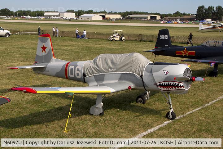 N6097U, 1973 Nanchang CJ-6 C/N 2851276, Nanchang China CJ-6 CN 2851276, N6097U