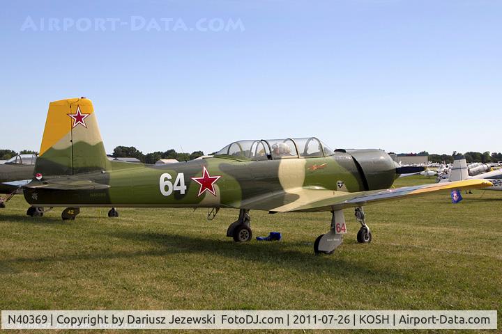 N40369, 1982 Nanchang CJ-6 C/N 3732008, Nanchang China CJ-6 CN 3732008, N40369