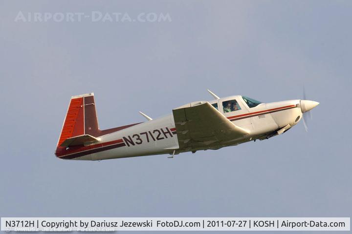 N3712H, 1979 Mooney M20J 201 C/N 24-0909, Mooney M20J 201 CN 24-0909, N3712H