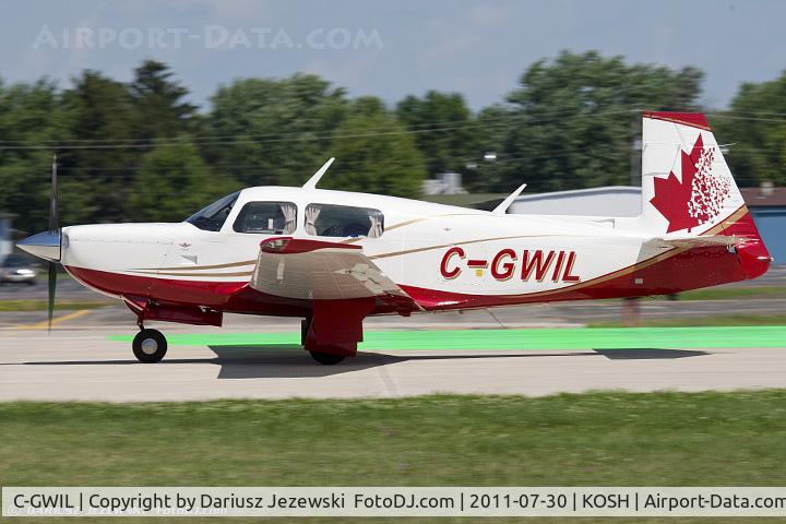 C-GWIL, 1981 Mooney M20K C/N 25-0592, Mooney M20K CN 25-0592, C-GWIL