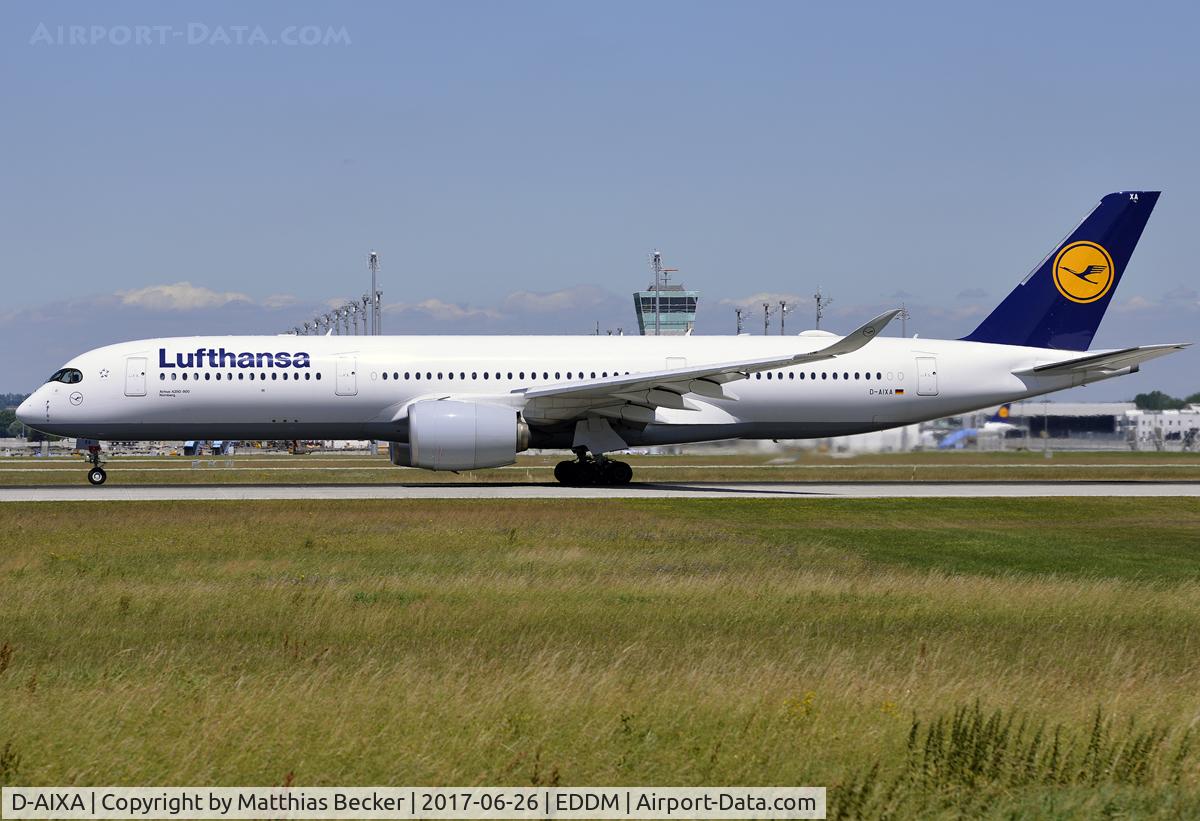 D-AIXA, 2016 Airbus A350-941 C/N 074, D-AIXA