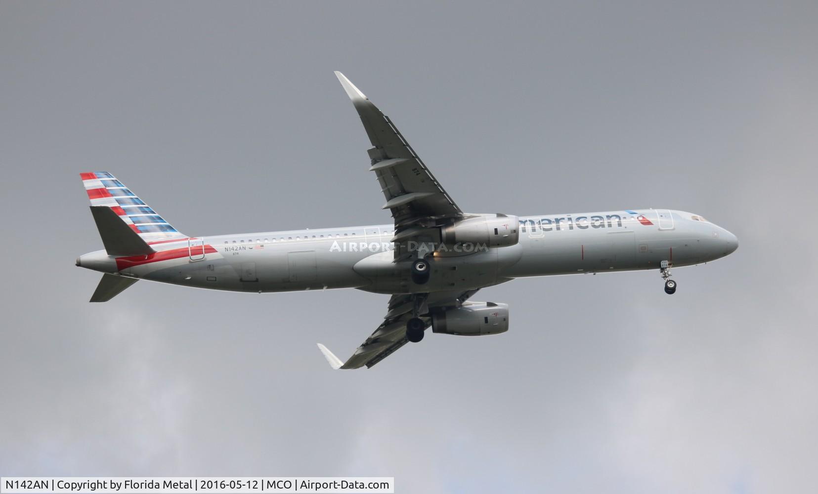 N142AN, 2015 Airbus A321-231 C/N 6711, American