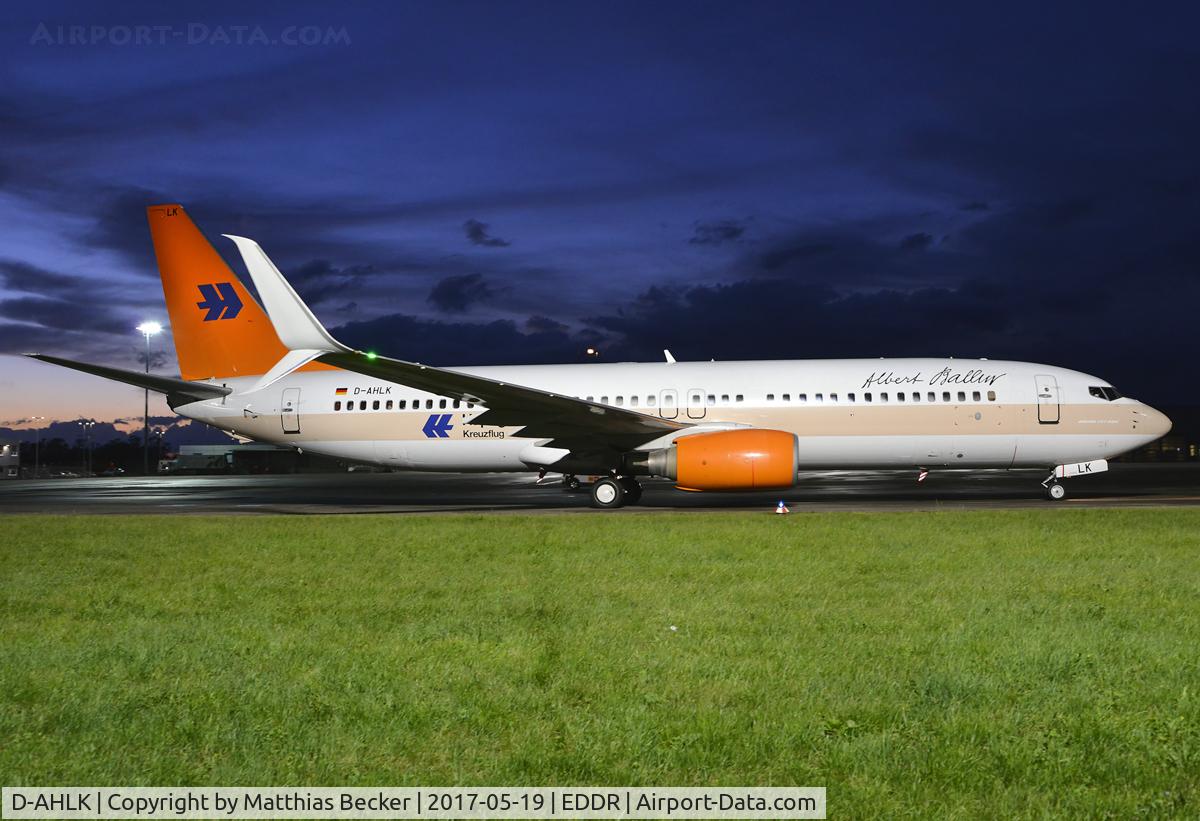 D-AHLK, 2008 Boeing 737-8K5 C/N 35143, D-AHLK