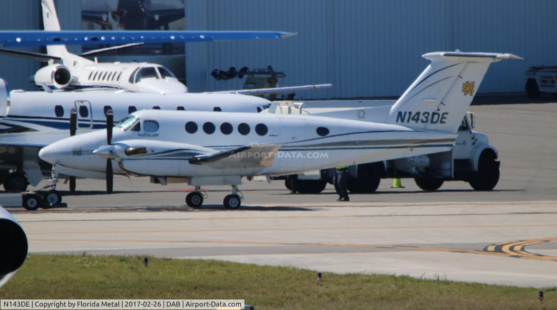 N143DE, 1979 Beech 200 C/N BB-585, Beech King Air
