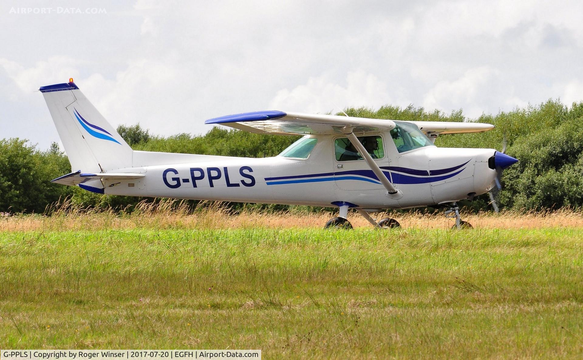 G-PPLS, 1981 Reims F152 C/N 1828, Visiting Cessna F152