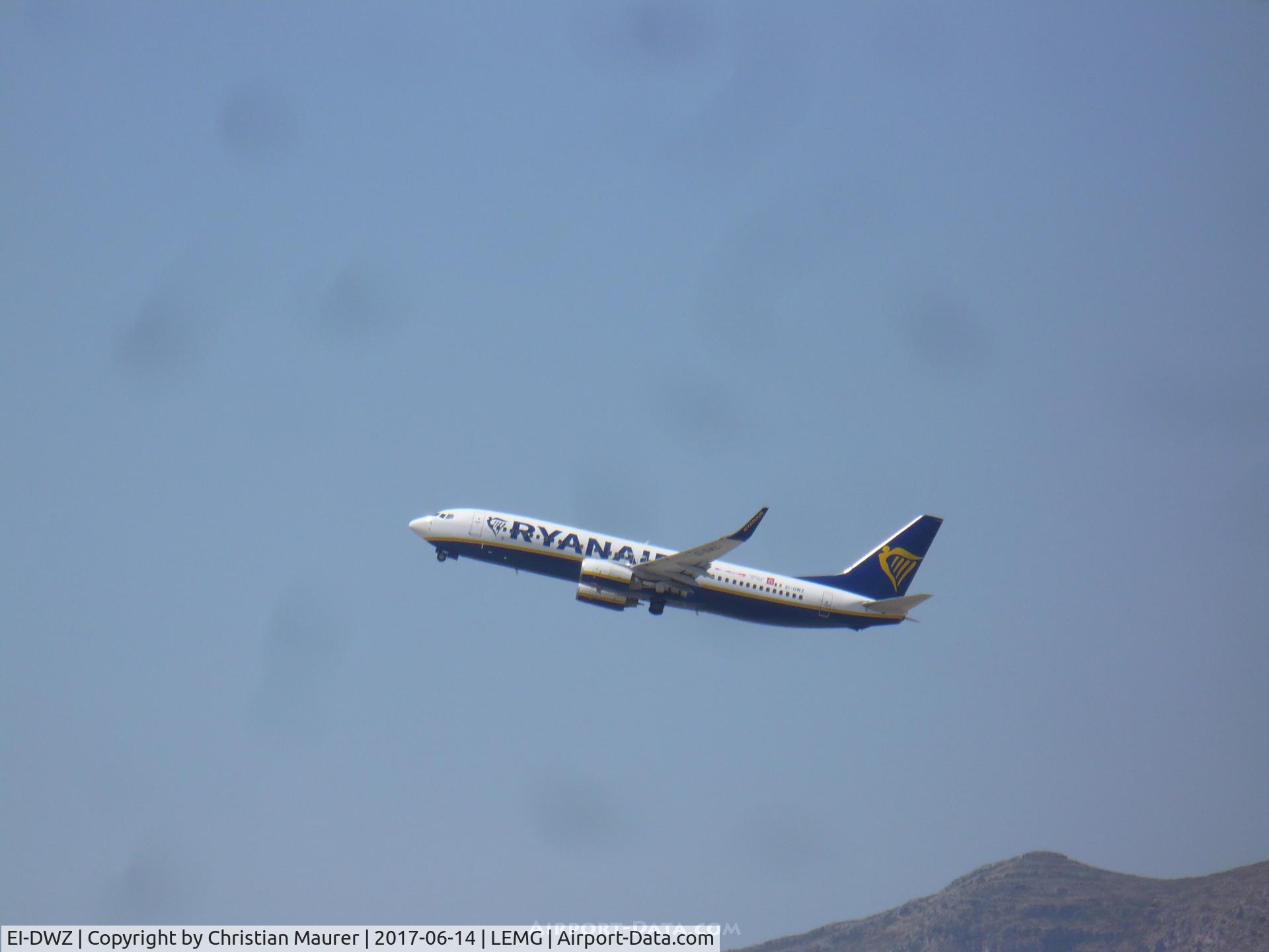 EI-DWZ, 2008 Boeing 737-8AS C/N 33628, Ryan Air 737-8AS