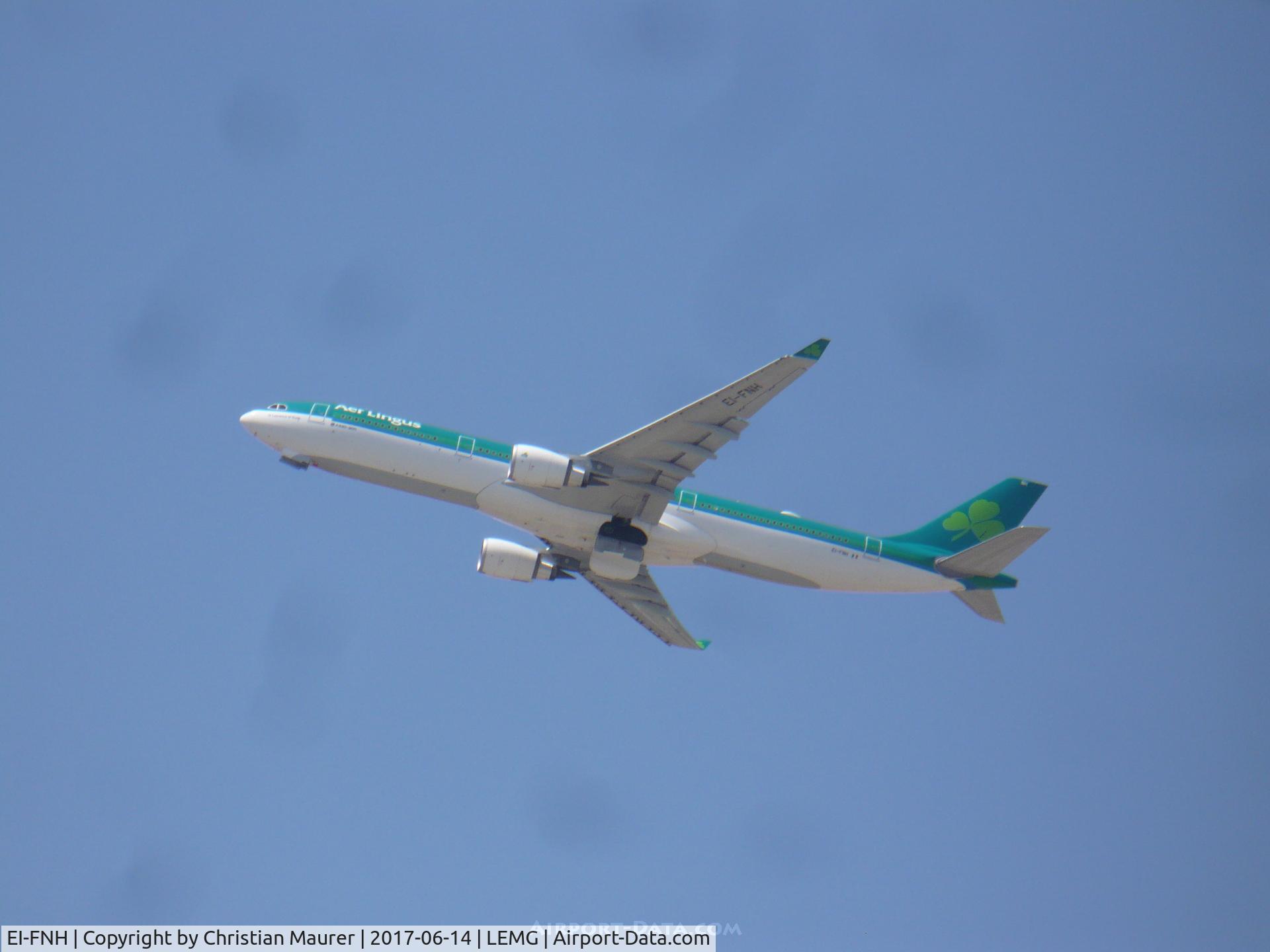 EI-FNH, 2016 Airbus A330-302 C/N 1744, Aer Lingus A330-302