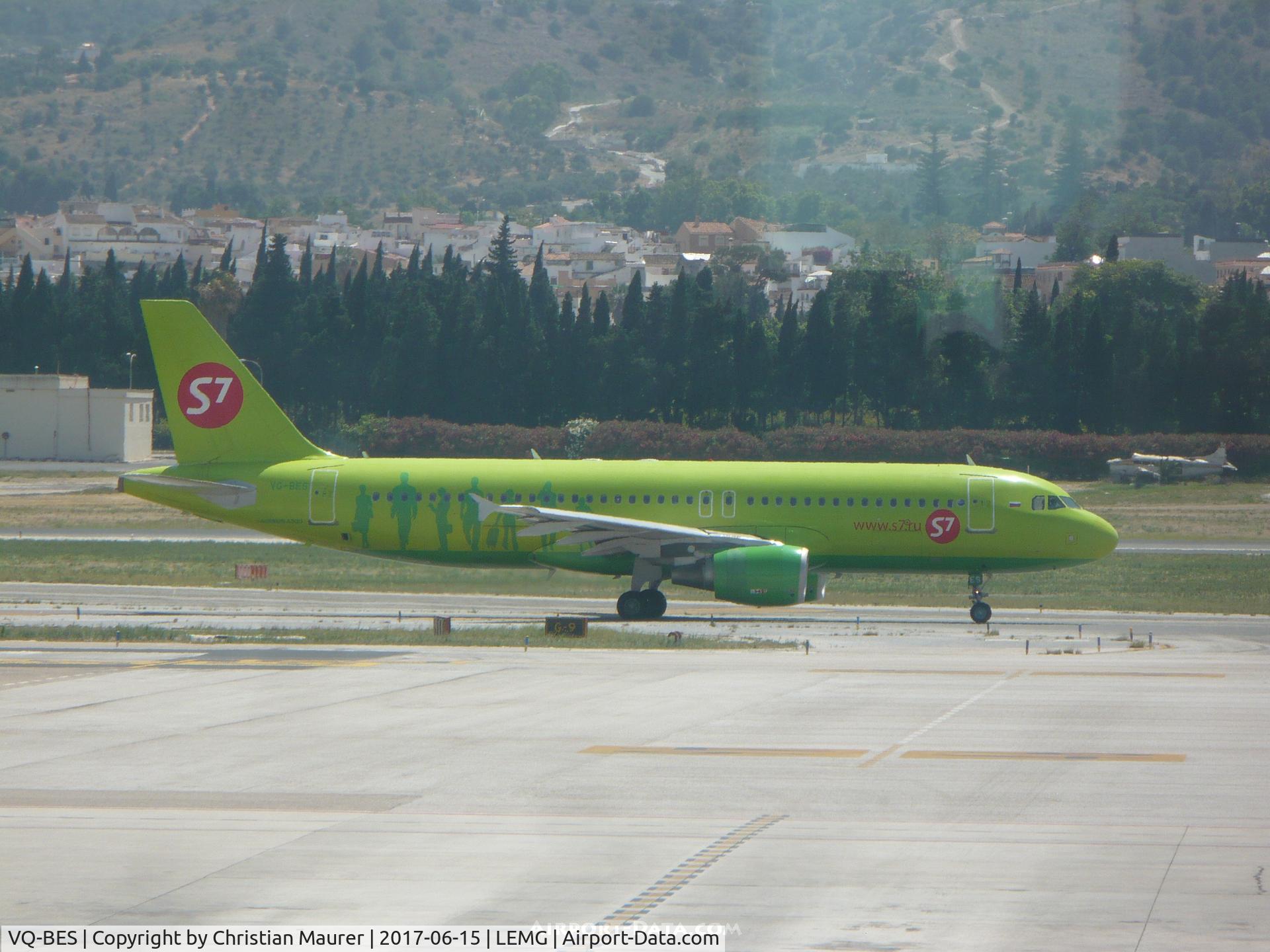 VQ-BES, 2009 Airbus A320-214 C/N 4032, S7