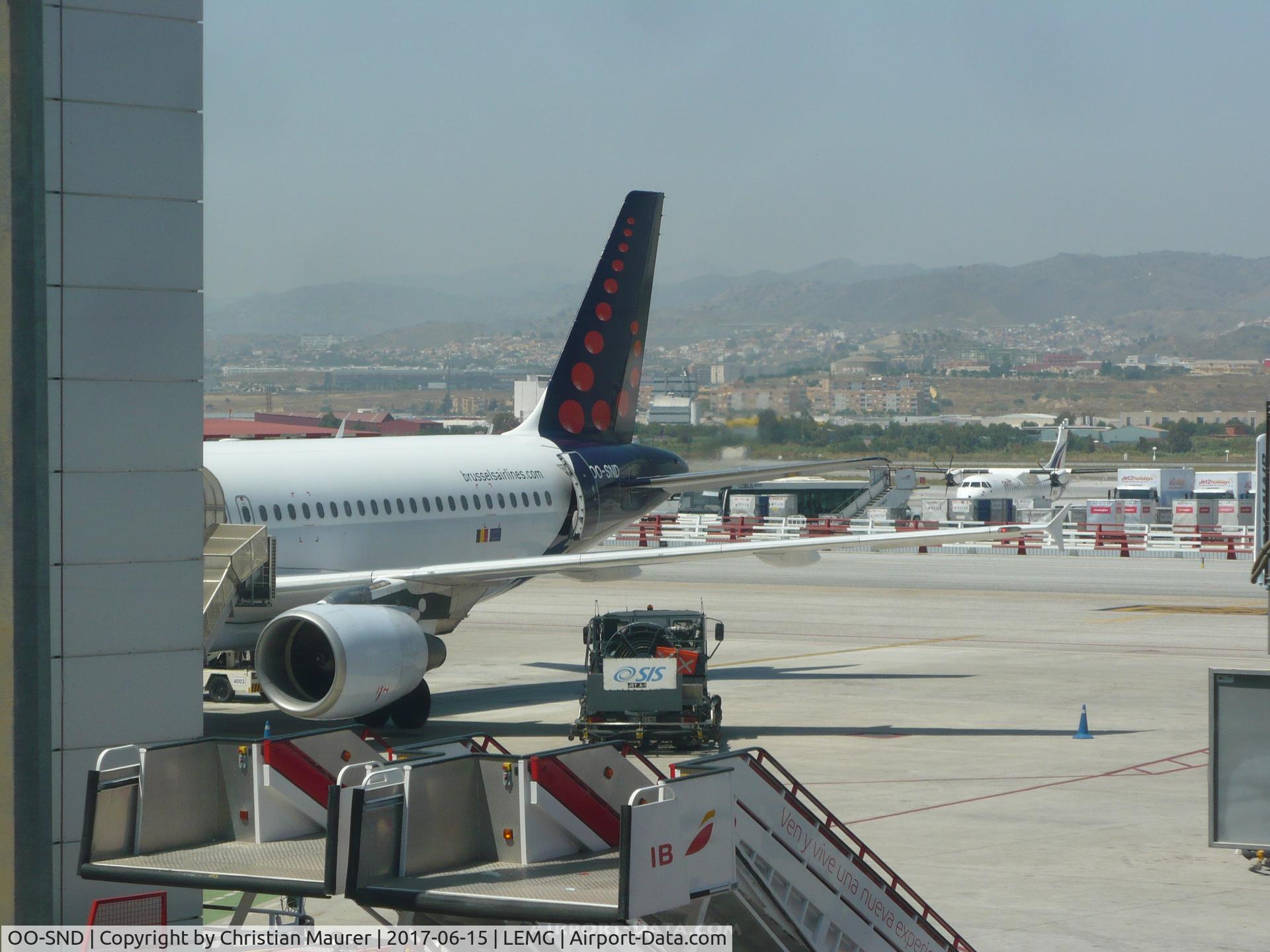 OO-SND, 2002 Airbus A320-214 C/N 1838, Brussles