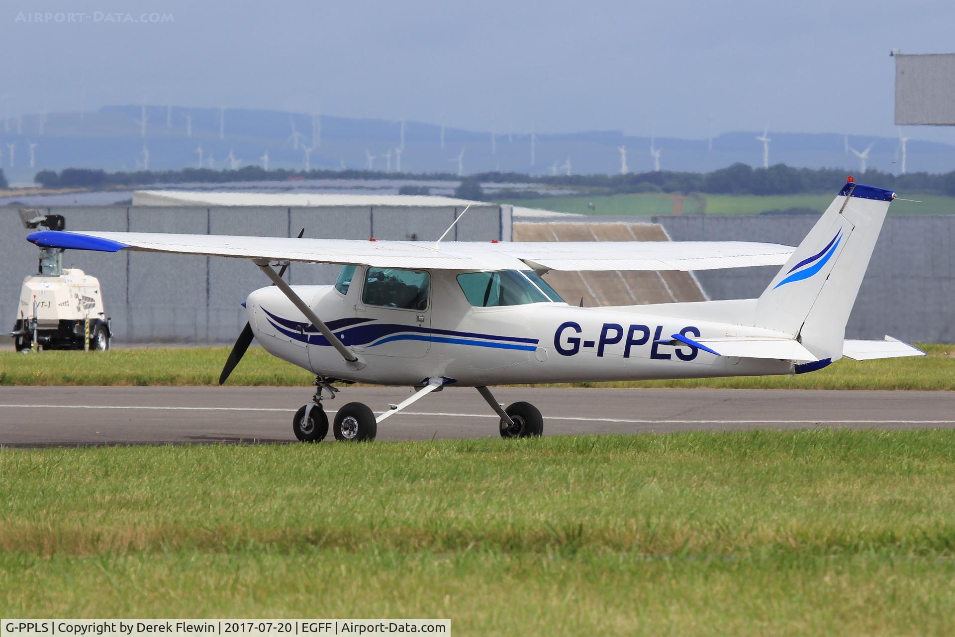 G-PPLS, 1981 Reims F152 C/N 1828, F152, Dunkeswell Devon based, previously F-WZJX, F-GDIL, seen parked up.