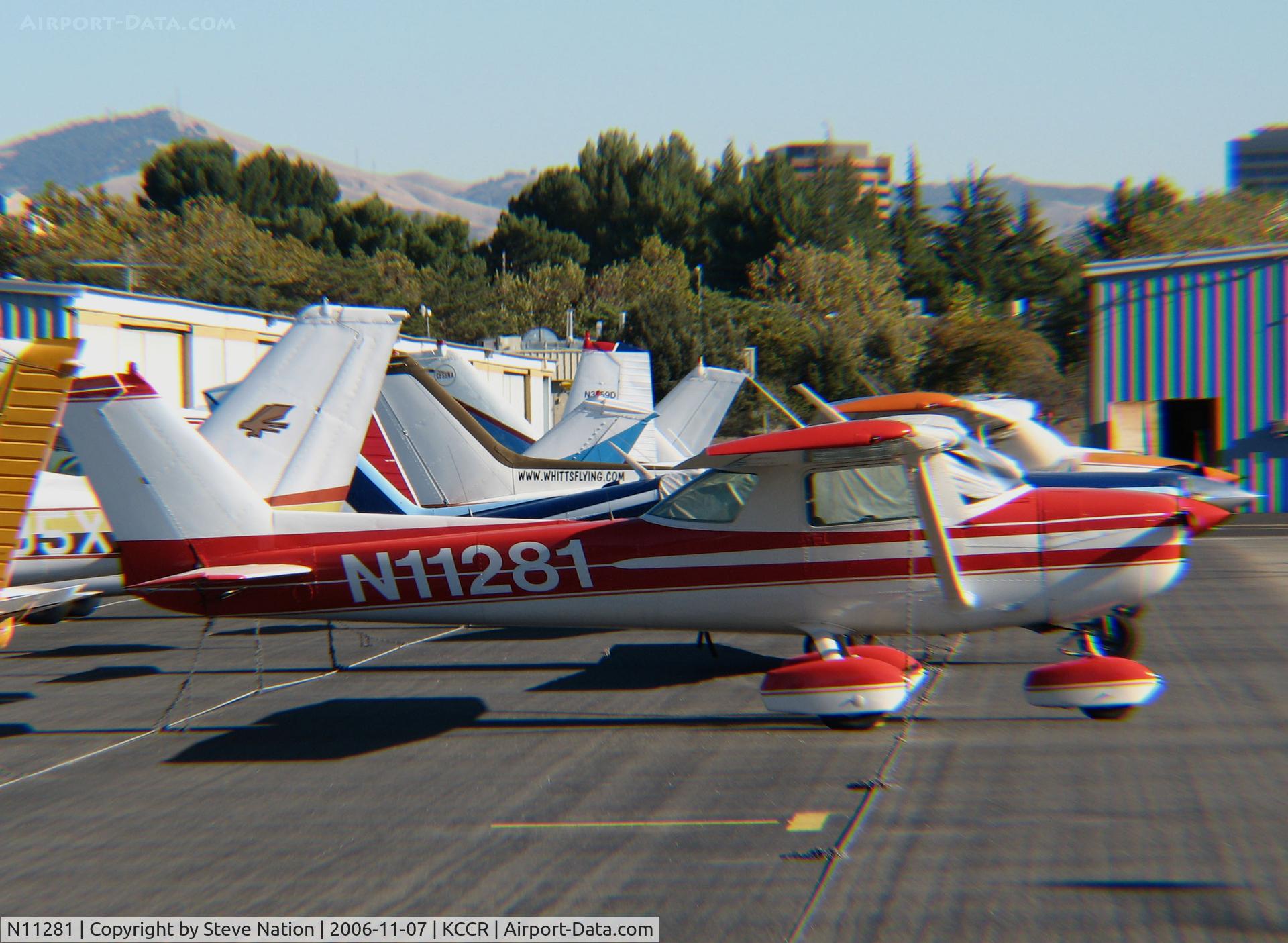 N11281, 1973 Cessna 150L C/N 15075295, Locally-based 1973 Cessna 150L @ Concord, CA