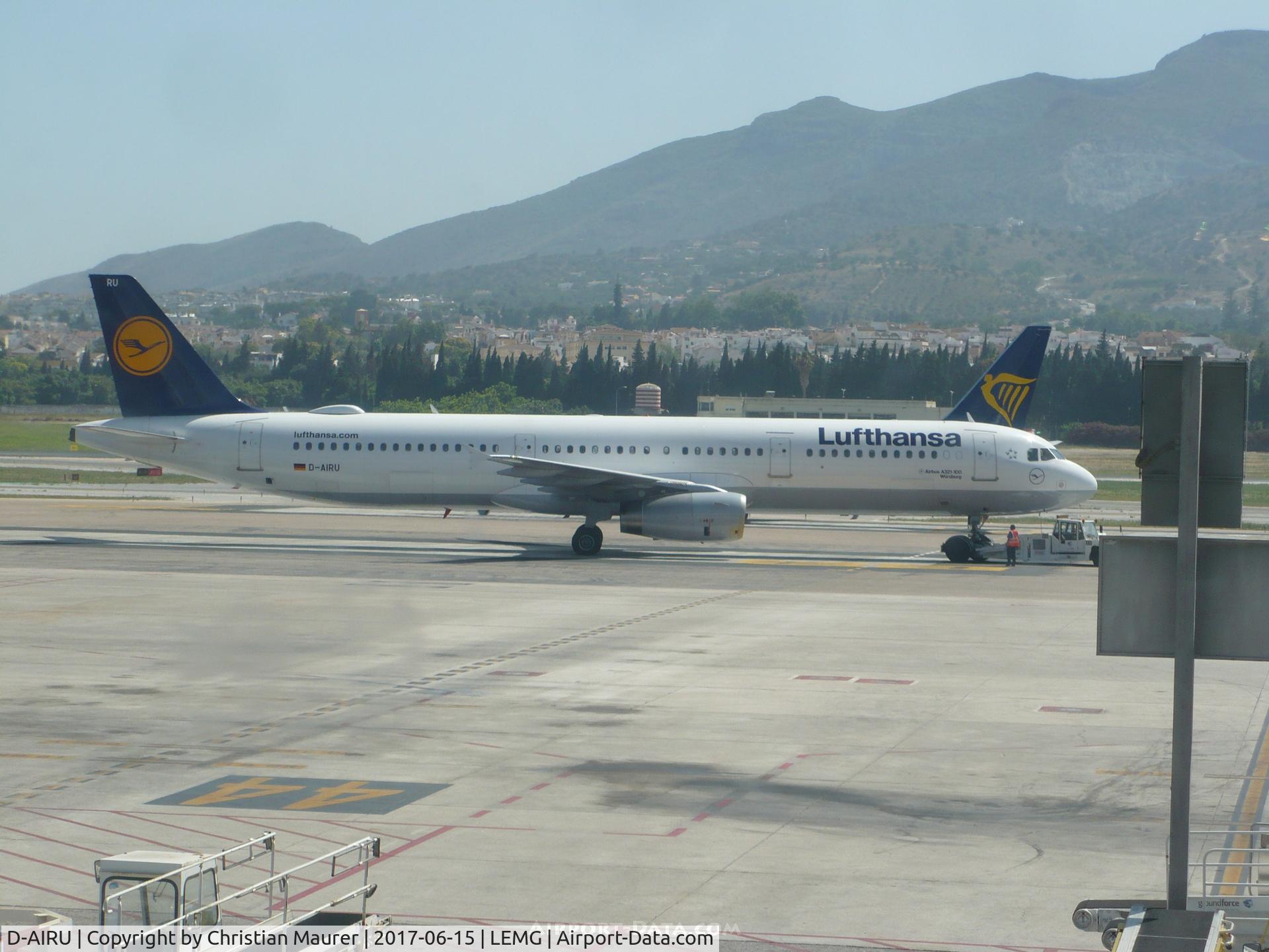 D-AIRU, 1997 Airbus A321-131 C/N 692, Lufthansa A321