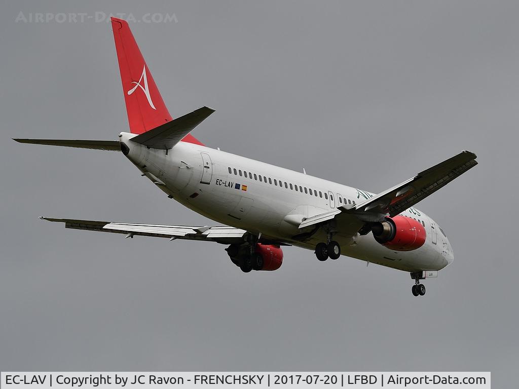 EC-LAV, 1989 Boeing 737-408 C/N 24352, AlbaStar 