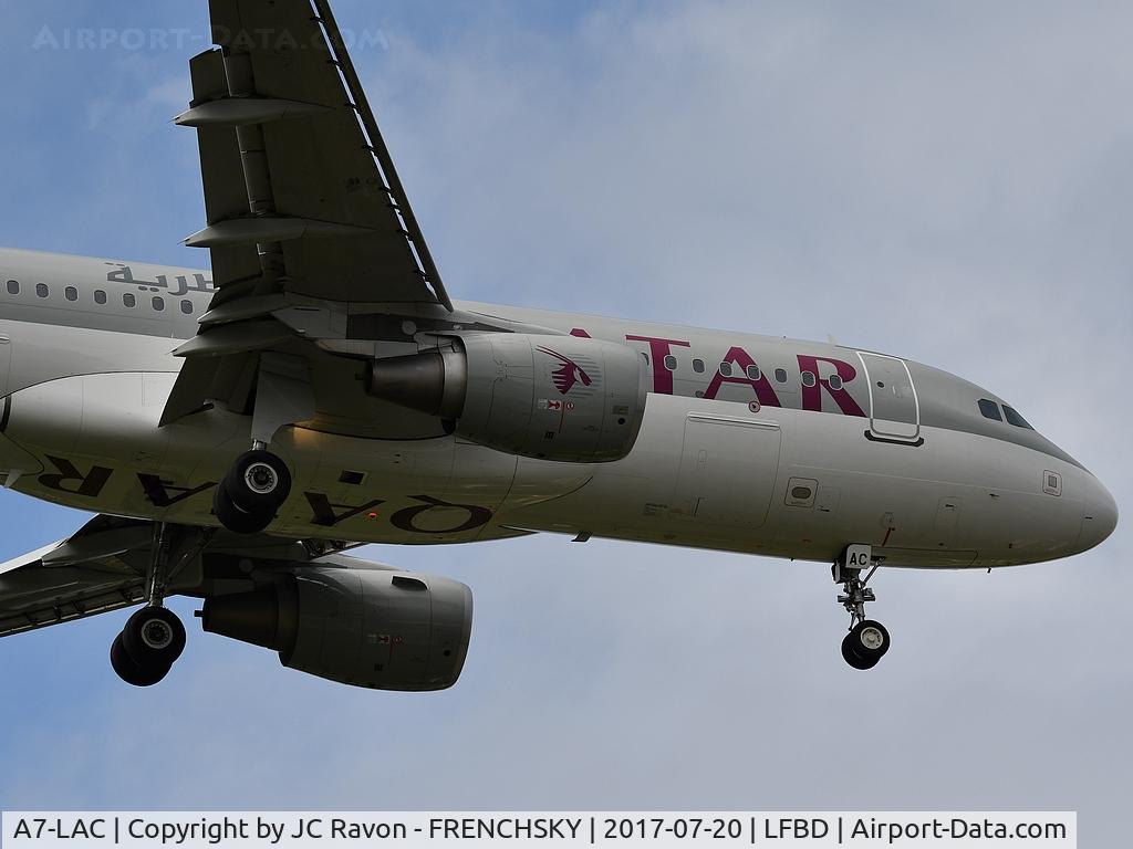 A7-LAC, 2015 Airbus A320-214 C/N 6494, Royal Air Maroc AT792 from Casablanca (CMN) landing runway 29