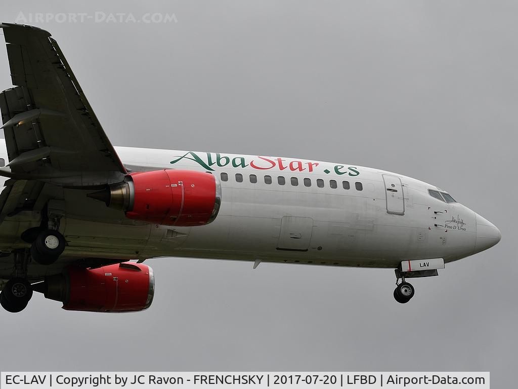 EC-LAV, 1989 Boeing 737-408 C/N 24352, AlbaStar 
