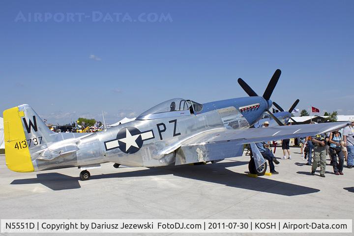 N5551D, North American P-51D Mustang C/N 124-48258 (45-11495), North American P-51D Mustang Little Rebel CN 45-11495, N5551D