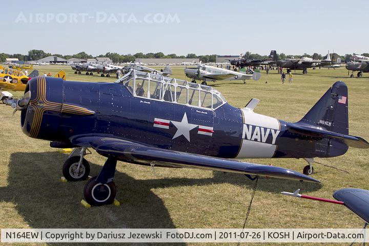 N164EW, 1943 North American AT-6C Texan C/N 88-14371, North American AT-6C Texan CN 4133808, N164EW