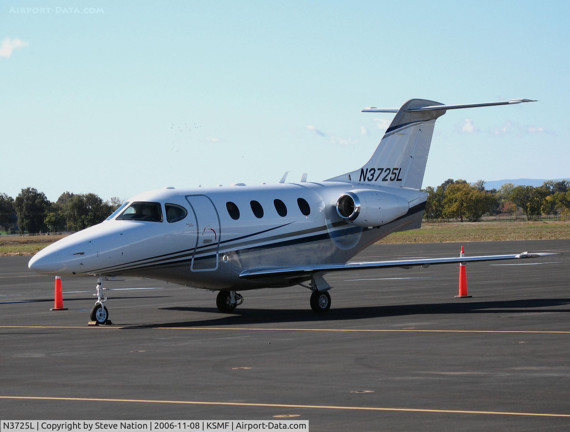 N3725L, 2006 Beech 390 Premier 1 C/N RB-155, 940P LLC, Ontario, CA 2006 Raytheon Aircraft Company 390 Premier 1 @ Sacramento Intl Airport, CA Exec Terminal