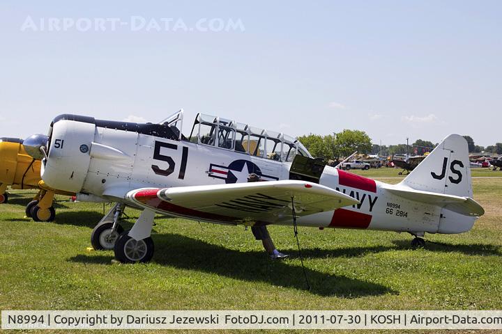 N8994, 1943 Noorduyn AT-16 Harvard II C/N 66-2814, North American Harvard Mk.II CN 662814, N8994