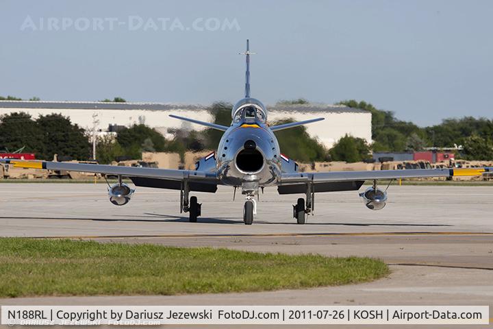 N188RL, 1952 North American F-86F Sabre C/N 191-682, North American F-86F (CWF86-F-30-NA) Sabre Smokey CN 524986CW, NX188RL