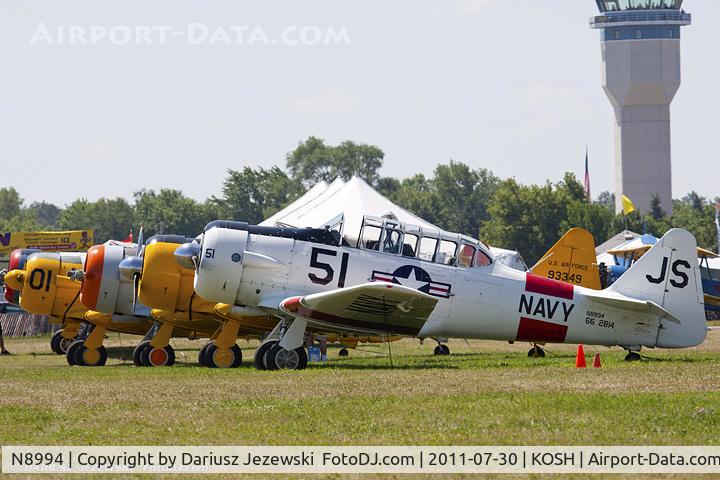 N8994, 1943 Noorduyn AT-16 Harvard II C/N 66-2814, North American Harvard Mk.II CN 662814, N8994