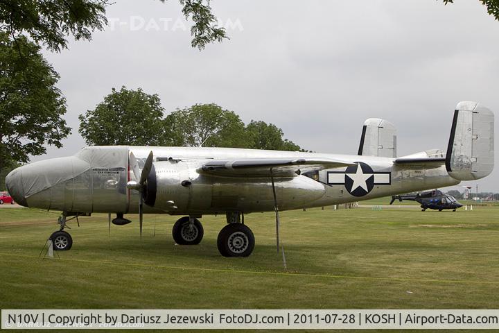 N10V, 1943 North American B-25H Mitchell C/N 98-21433, North American B-25H Mitchell CN 98-21433, N10V