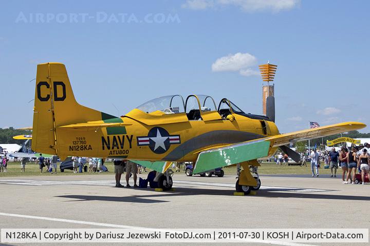 N128KA, 1958 North American T-28B Trojan C/N 200-123 (137760), North American T-28B Trojan CN 137760, N128KA