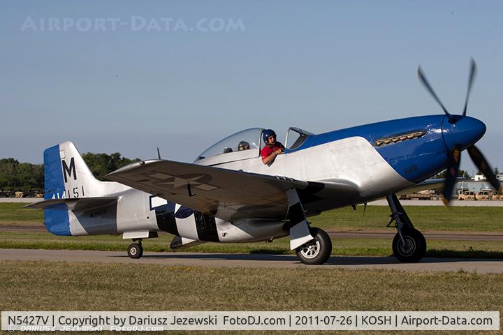 N5427V, 1944 North American F-51D Mustang C/N 44-72942, North American F-51D Mustang Petie 2nd CN 44-72942, NL5427V