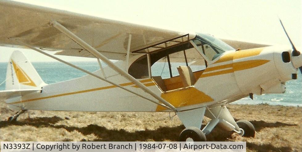 N3393Z, 1960 Piper PA-18A 150 Super Cub C/N 18-7279, Near Big Sur, California.