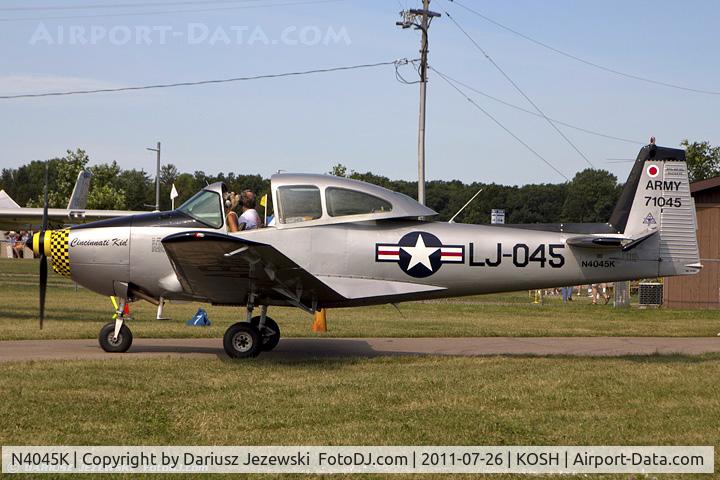 N4045K, 1947 North American Navion C/N NAV-4-1045, North American Navion CN NAV-4-1045, N4045K