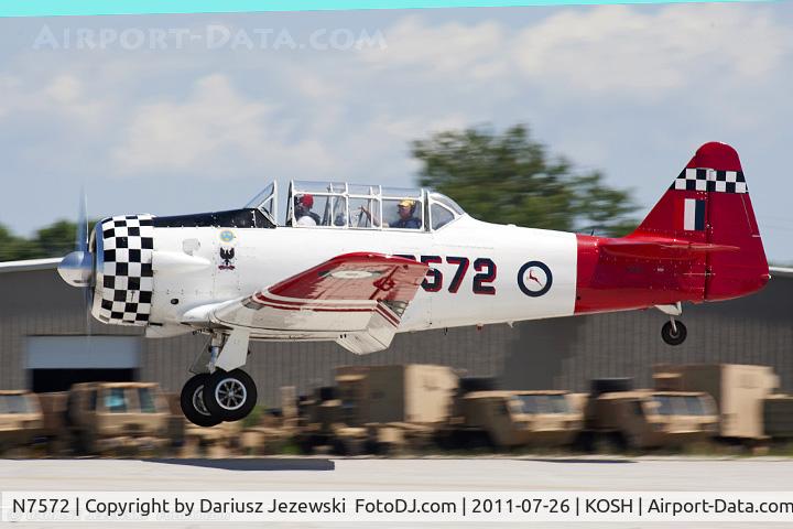 N7572, 1941 North American AT-6D Texan C/N 41-34018, North American AT-6D Texan CN 41-34018, N7572