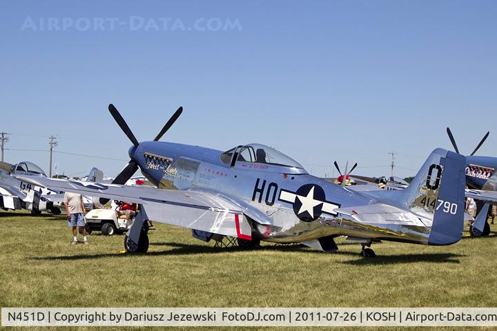 N451D, 1944 North American P-51D Mustang C/N 44-73279BB, North American P-51D Mustang Sweet and Lovely CN 44-73279BB, NL451D