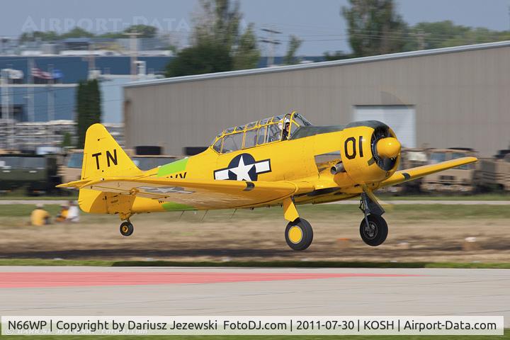 N66WP, 1951 North American T-6G Texan C/N 182-792, North American T-6G Texan CN 182-792, N66WP