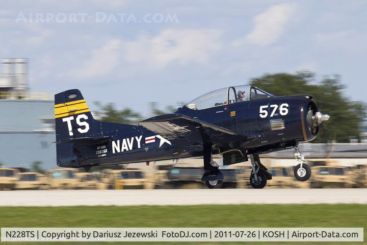 N228TS, 1954 North American T-28D Trojan C/N 200-422, North American NA-200 Trojan CN 200-422, N228TS