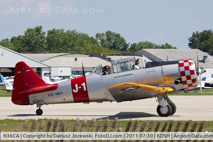 N36CA, North American AT-6D Texan C/N 88-10677, North American AT-6D Texan CN 88-10677, N36CA