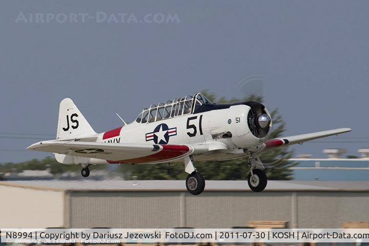 N8994, 1943 Noorduyn AT-16 Harvard II C/N 66-2814, North American Harvard Mk.II CN 662814, N8994