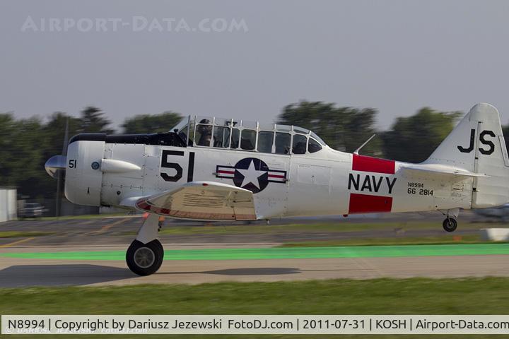 N8994, 1943 Noorduyn AT-16 Harvard II C/N 66-2814, North American Harvard Mk.II CN 662814, N8994