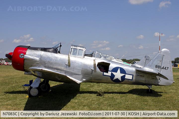N7083C, 1943 North American SNJ-4 Texan C/N 88-14047, North American SNJ-4 Texan CN 88-1447, N7083C