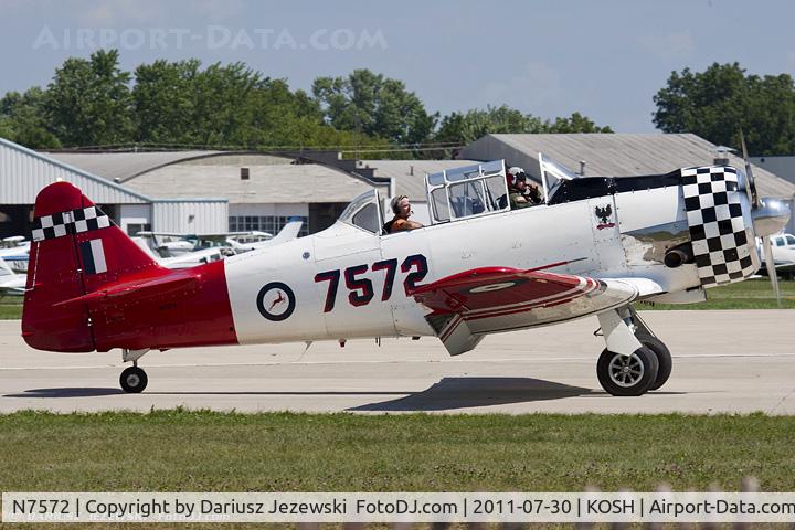 N7572, 1941 North American AT-6D Texan C/N 41-34018, North American AT-6D Texan CN 41-34018, N7572