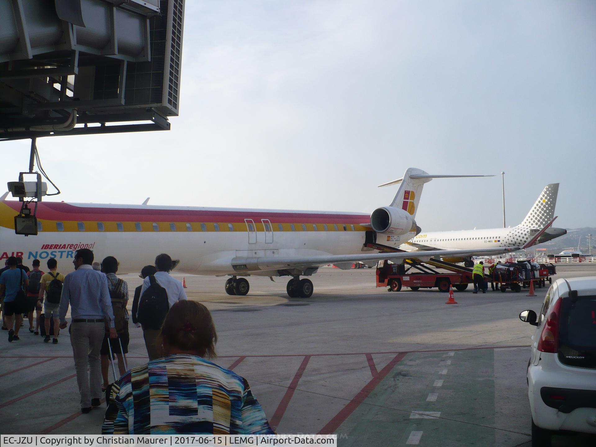 EC-JZU, 2007 Bombardier CRJ-900 (CL-600-2D24) C/N 15115, Iberia CRJ-900