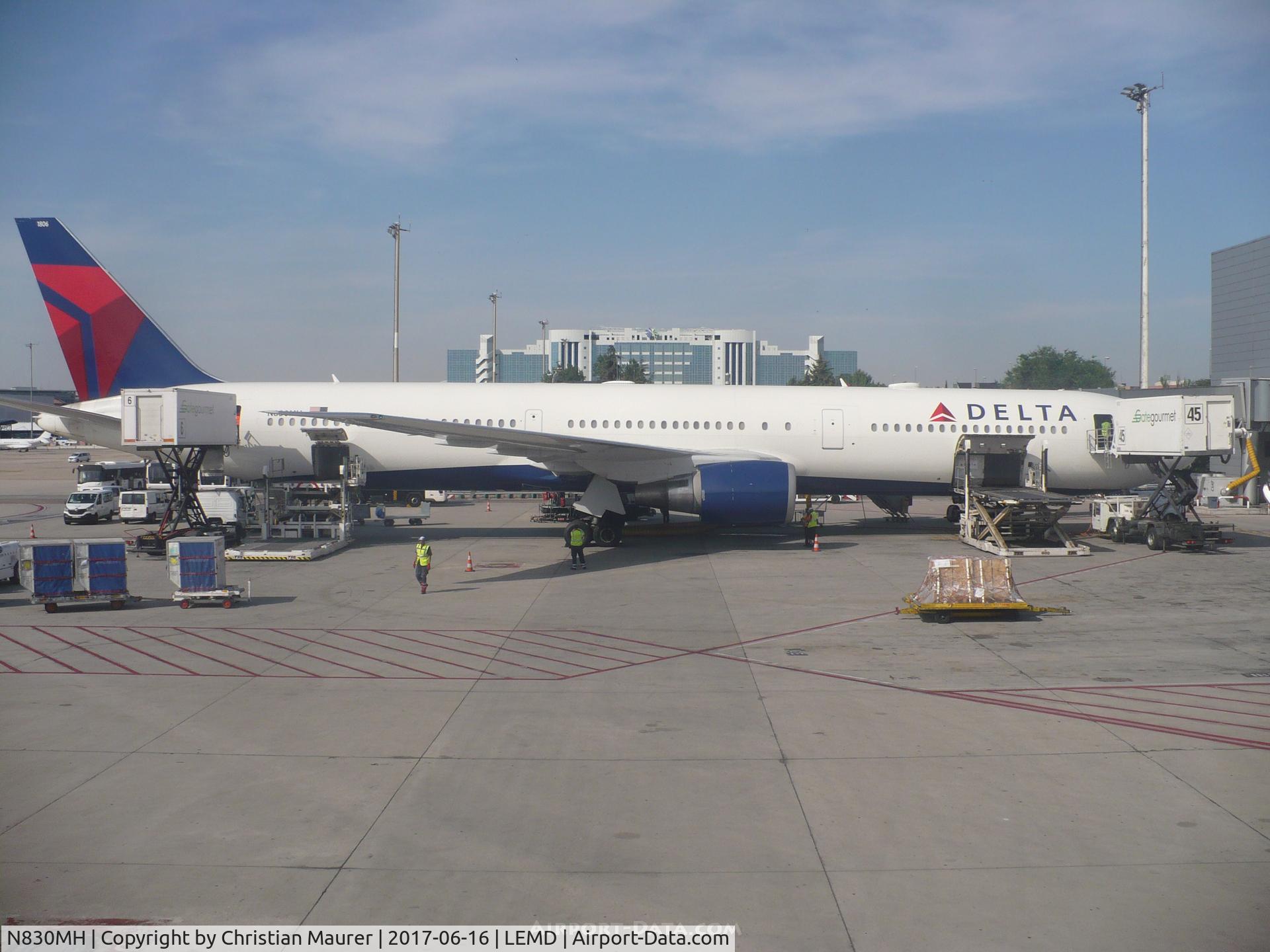 N830MH, 2000 Boeing 767-432/ER C/N 29701, Delta Boeing 767-400ER