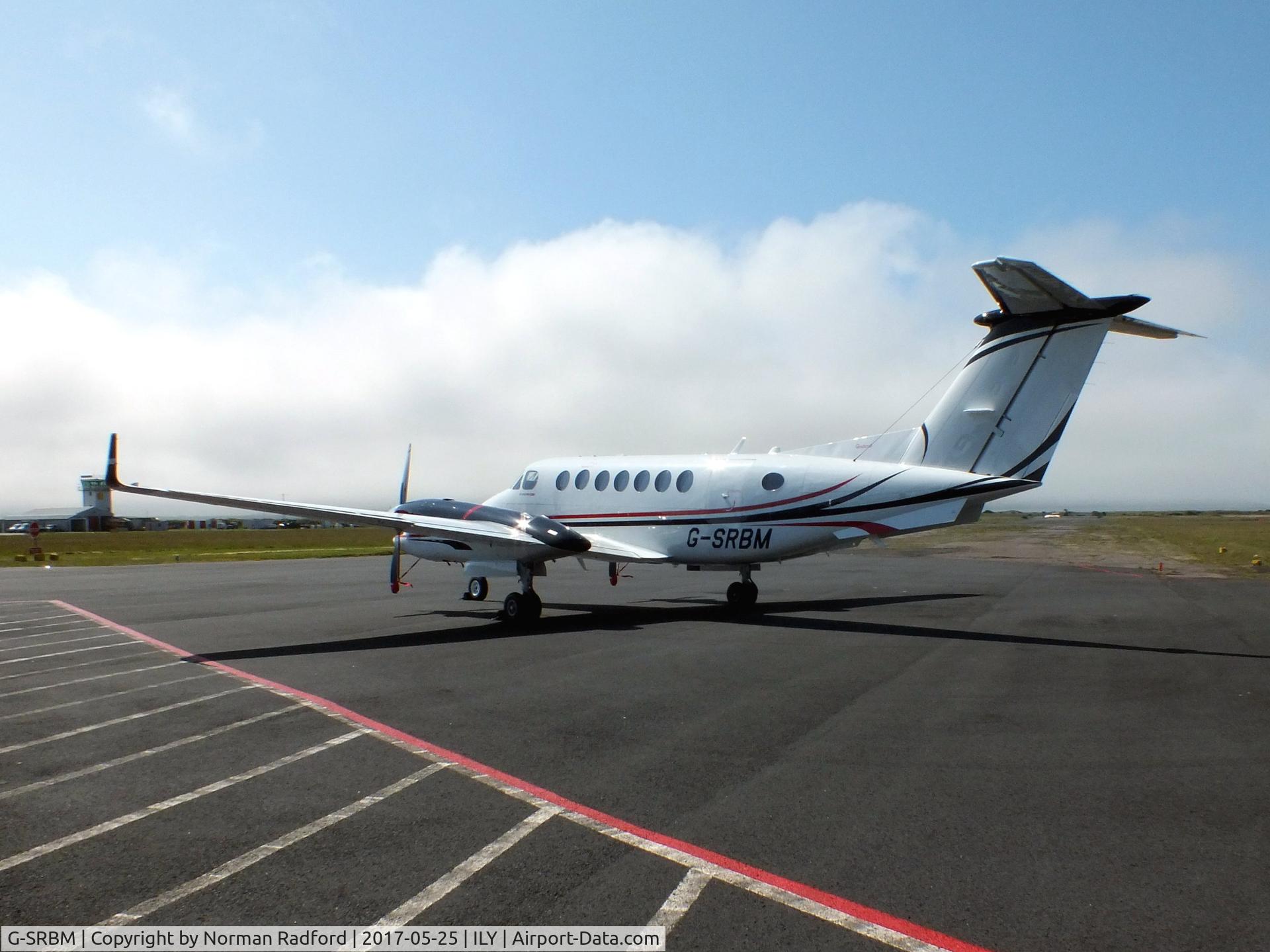 G-SRBM, 2016 Beechcraft 350i King Air (B300) C/N FL-1072, Islay Airport, Glenegedale, Isle of Islay, Scotland