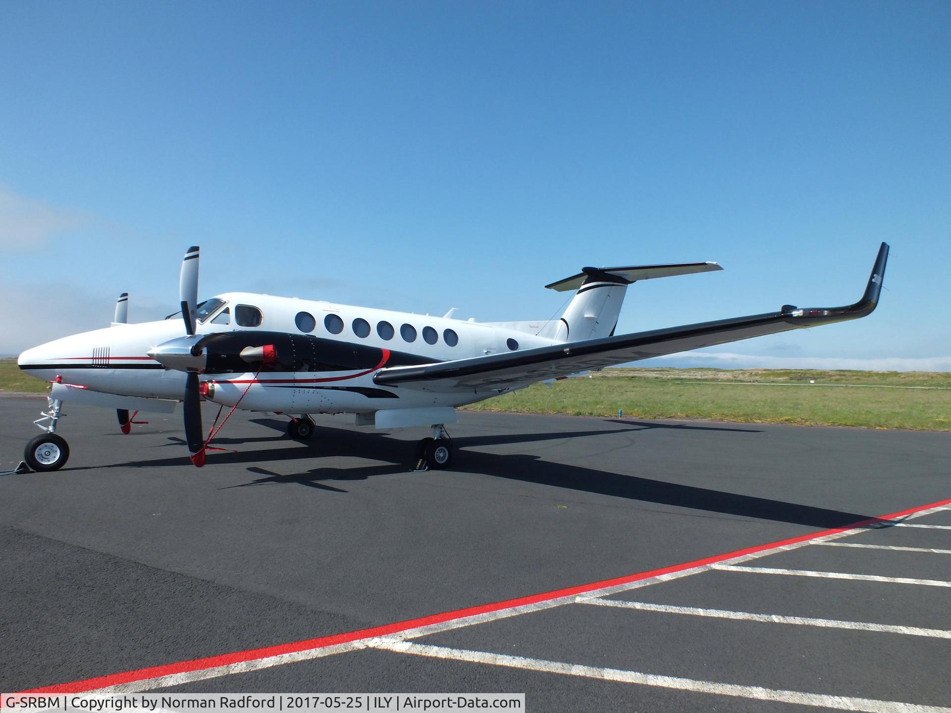 G-SRBM, 2016 Beechcraft 350i King Air (B300) C/N FL-1072, Islay Airport, Glenegedale, Isle of Islay, Scotland
