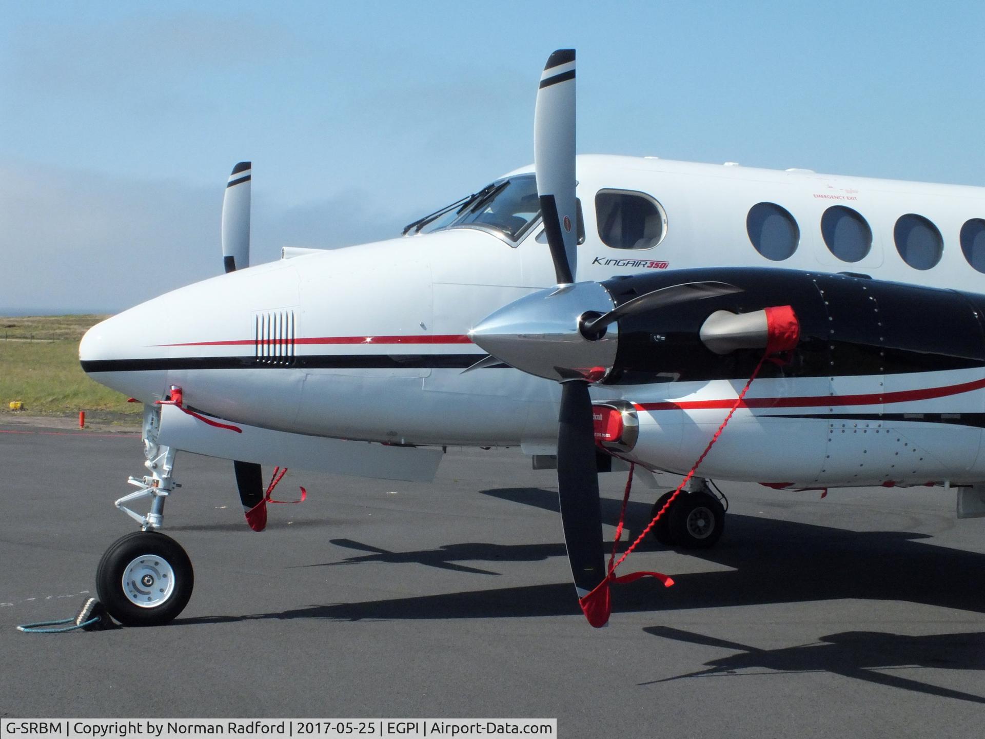G-SRBM, 2016 Beechcraft 350i King Air (B300) C/N FL-1072, Islay Airport, Glenegedale, Isle of Islay, Scotland