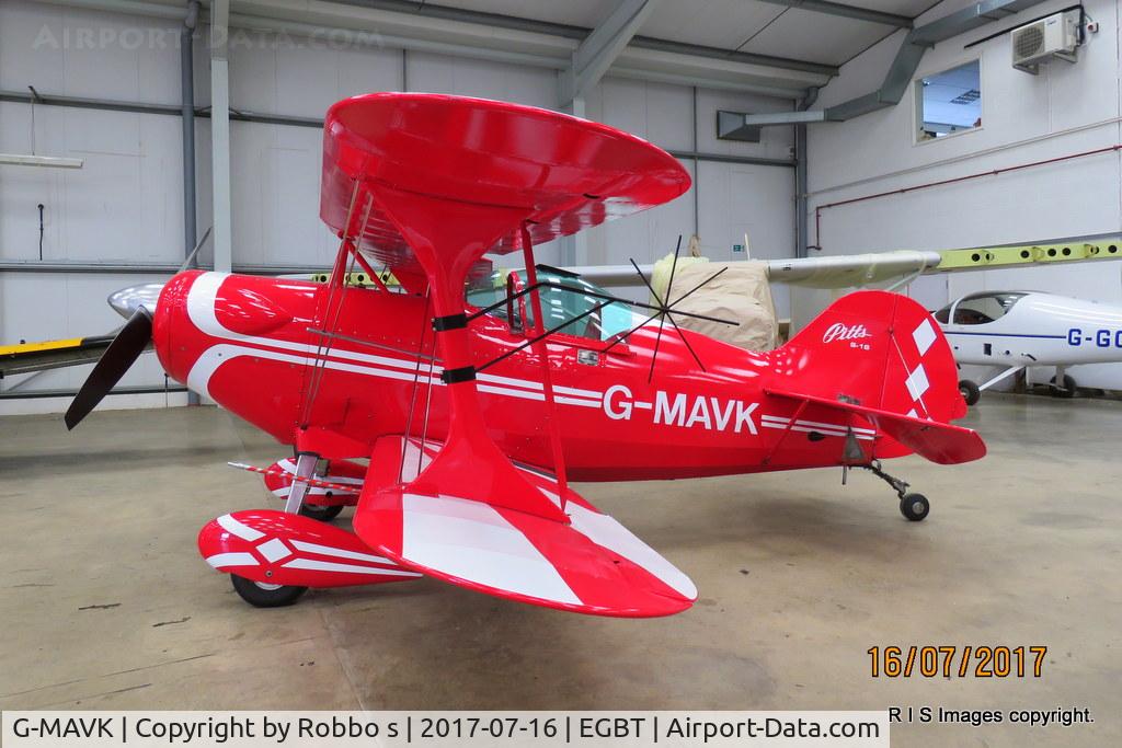 G-MAVK, 1991 Pitts S-1S Special C/N 4010, G-MAVK Pits S-1 S taken at Turweston Airfield.