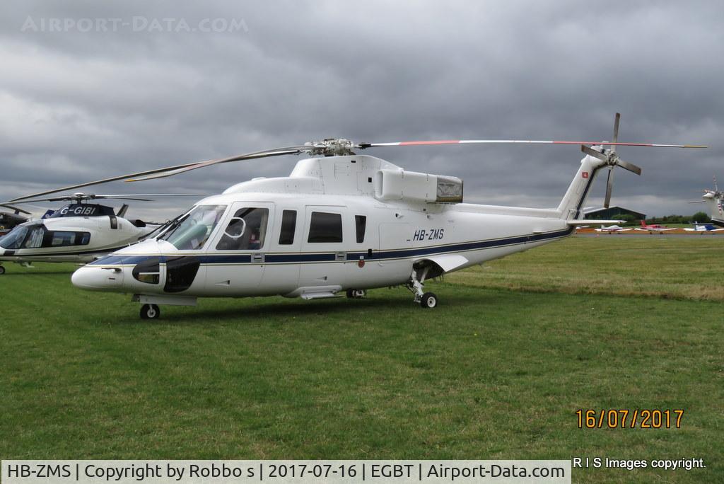 HB-ZMS, 1995 Sikorsky S-76B C/N 760430, HB-ZMS seen at Turweston Airfield.